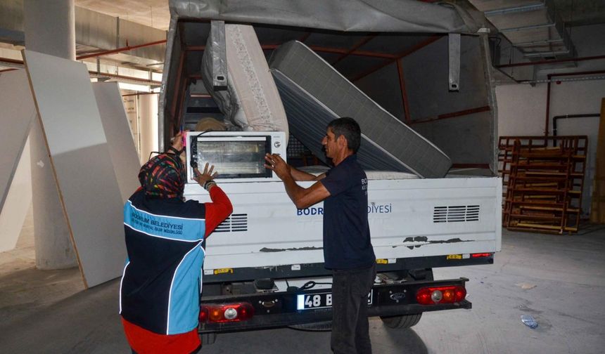 Bodrum Belediyesi'nden dayanışma örneği