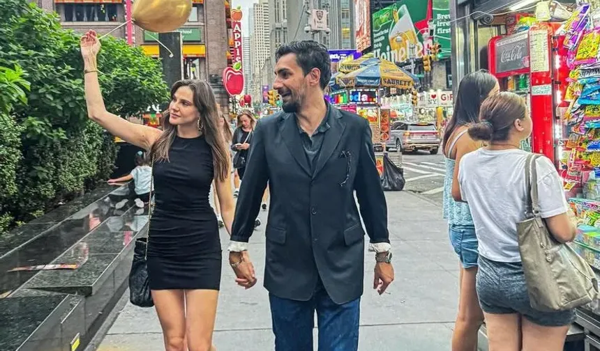 Ünlü oyuncu Alina Boz ve eşi Umut Evirgen'den aşk dolu kareler!