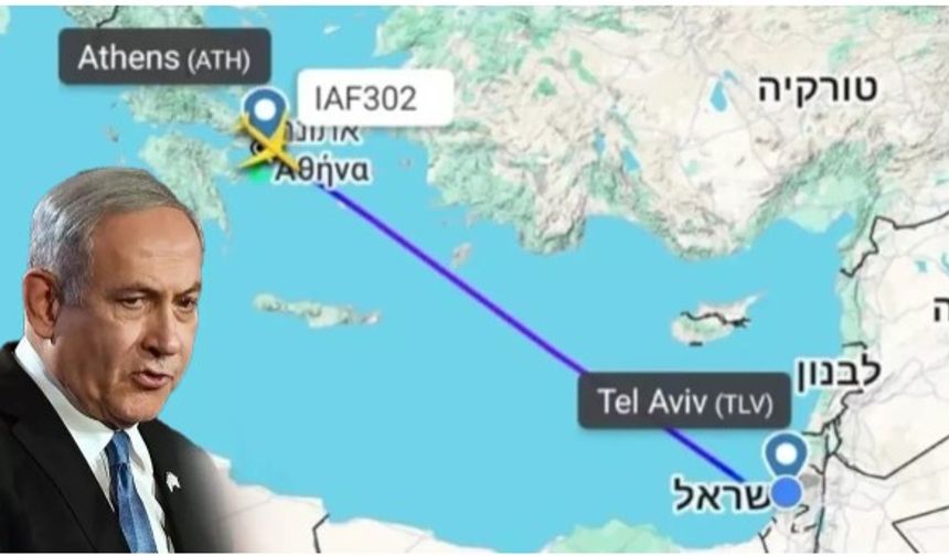 Netanyahu uçağını Yunanistan'a kaçırdı, Atina karıştı