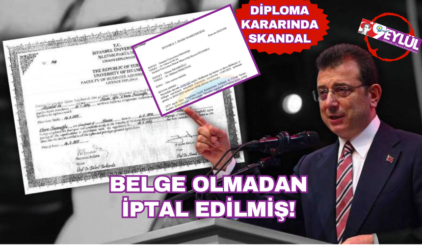 Diploma kararında skandal: Belge olmadan iptal edildi