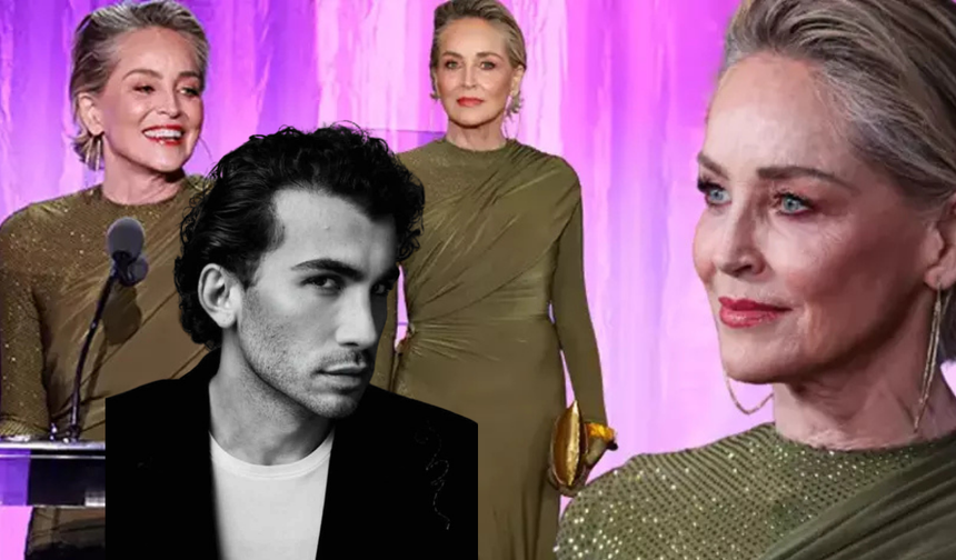 Sharon Stone'u Barzani giydirdi