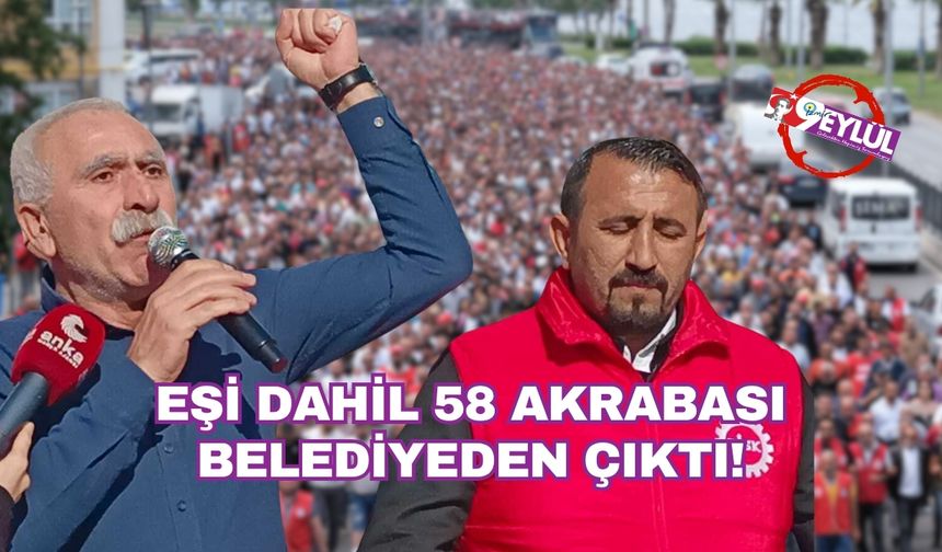 Herkes bu tartışmayı seyretti: Eşi dahil 58 akrabası belediyeden çıktı