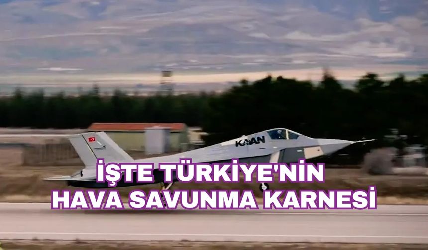 İşte Türkiye'nin hava savunma karnesi