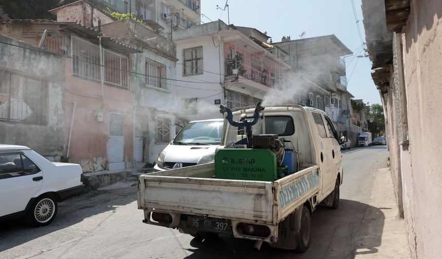 Konak’ta sivrisineklere karşı etkin mücadele