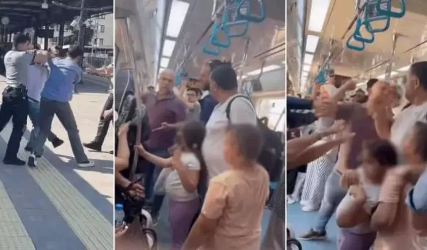 Marmaray’da babaya saldırı: Tutuklanan şüpheli serbest