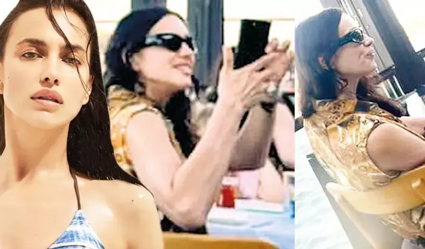 Dünyaca ünlü model Irina Shayk, İstanbul’da objektiflere takıldı!