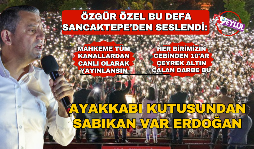 On binler alanda! Adres bu kez Sancaktepe
