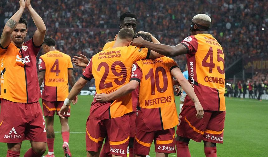 Galatasaray sahaya iniyor