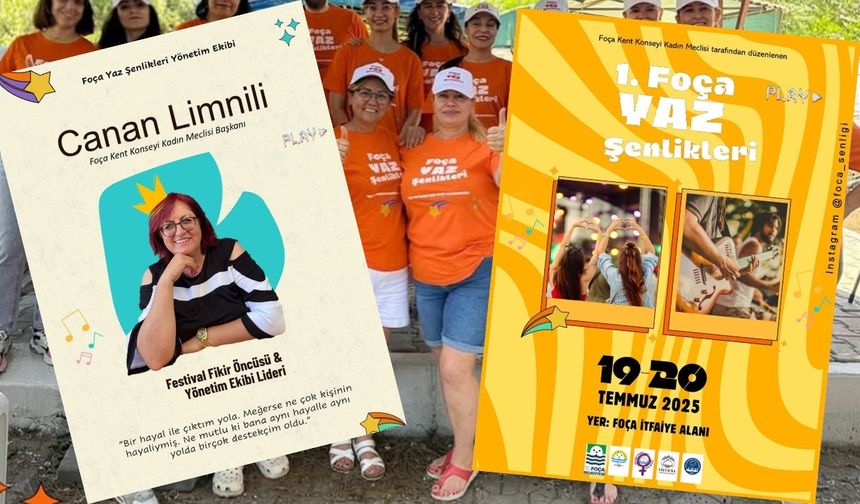 İzmir Foça'da festival ateşi yanıyor: 1. Yaz Şenlikleri ile tatil cenneti daha da renkli oluyor!
