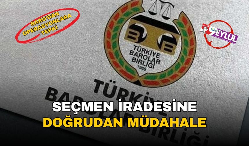 TBB’den operasyonlara sert tepki: ‘Bu, seçmen iradesine doğrudan müdahaledir!’