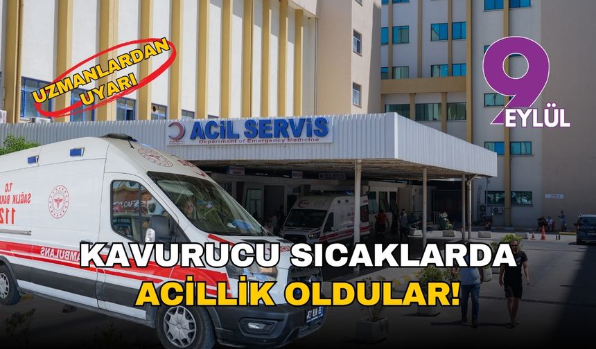 Kavurucu sıcaklar İzmirliler'i acillik etti!