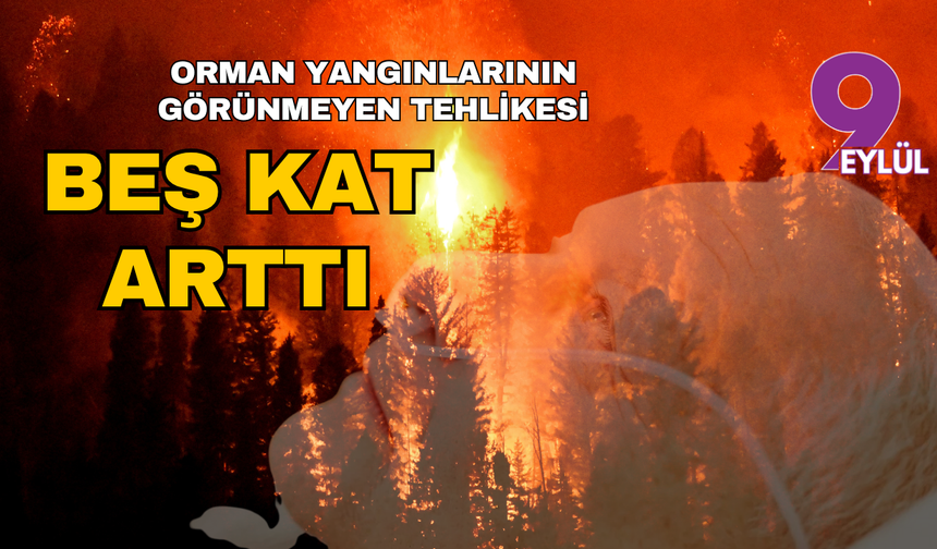 Orman yangınlarının görünmeyen tehlikesi