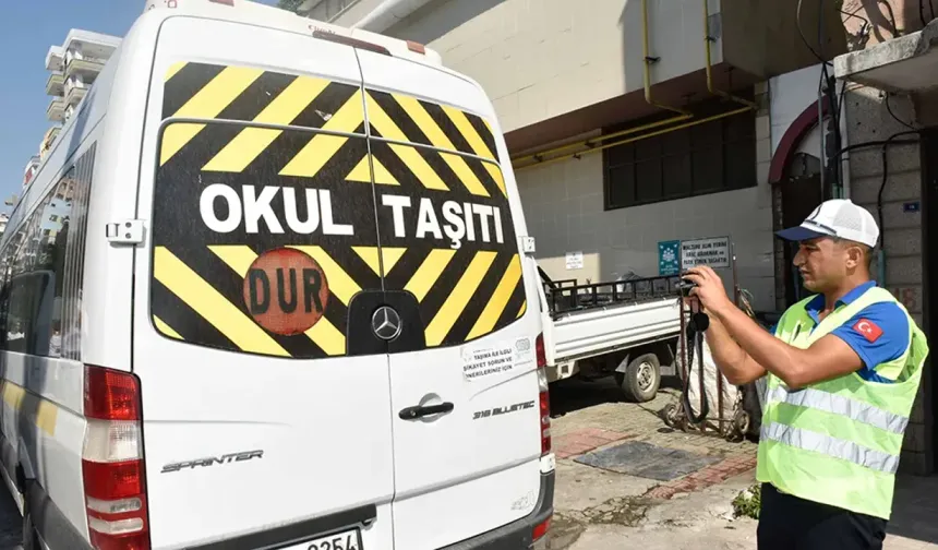 Okul servislerinde yeni dönem başladı!