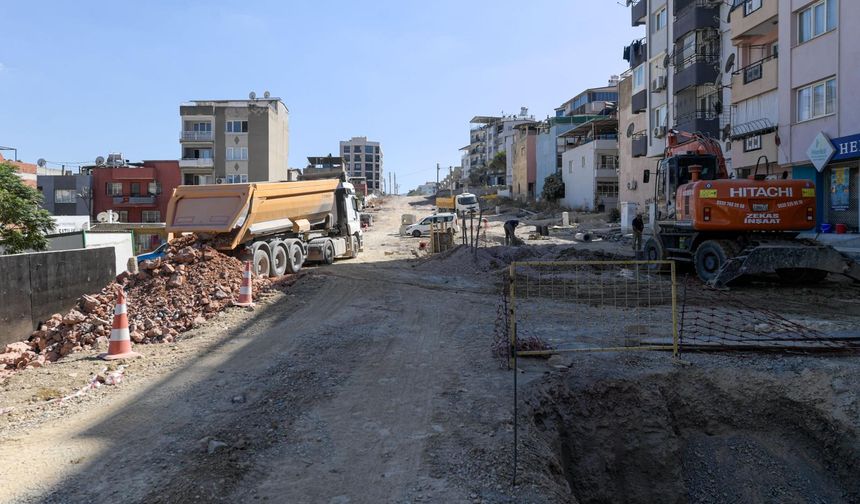 Karabağlar trafiğine nefes aldıracak yol projesinde sona yaklaşıldı