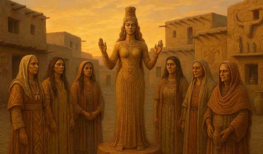 Çatalhöyük’te kadınların hüküm sürdüğü 8 bin yıllık düzenin izleri bulundu!
