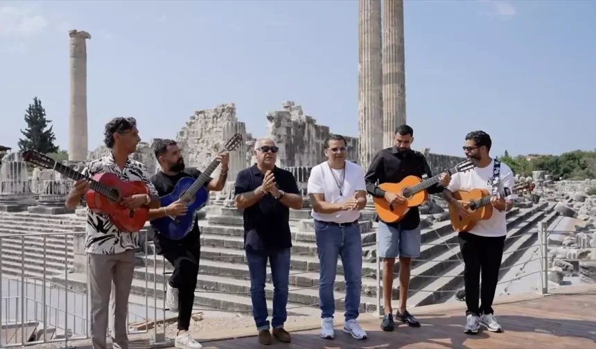 Gipsy Kings, Didim Apollon Tapınağı'nda klip çekti