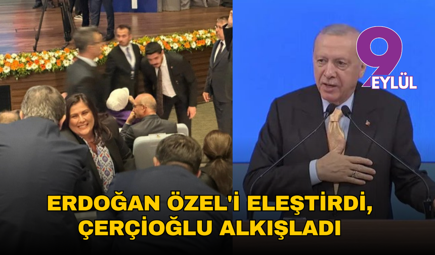 Çerçioğlu AK Parti'de: Erdoğan Özgür Özel'i eleştirdi, o alkışladı