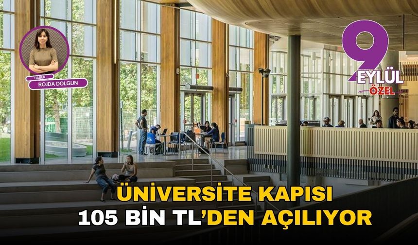 Üniversite kapısı 105 bin TL’den açılıyor