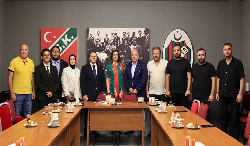 Karşıyaka’ya Arjantin’den anlamlı ziyaret