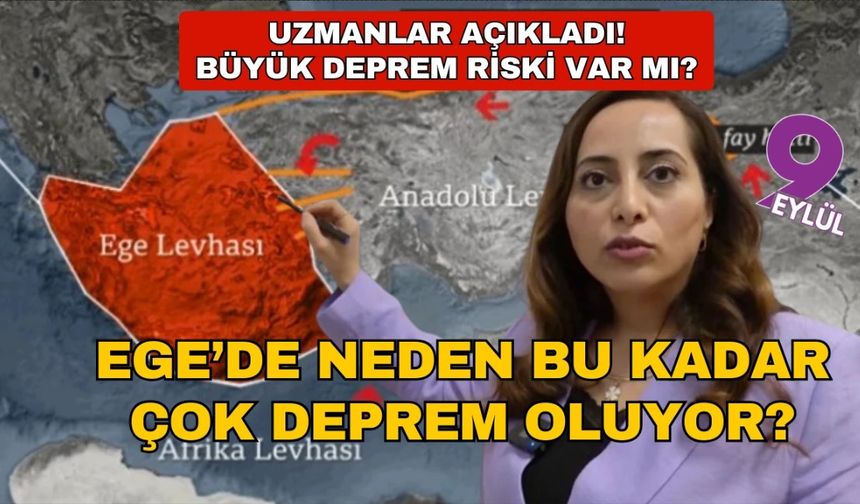 Ege neden sallanıyor, büyük deprem riski var mı?