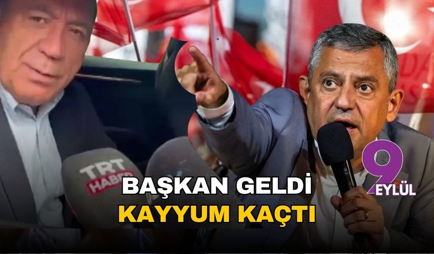 Başkan geldi kayyum kaçtı