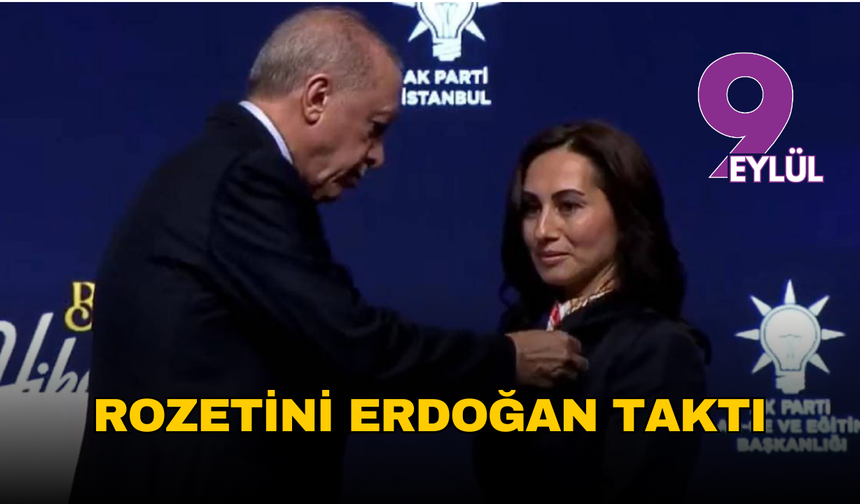 Rozetini Erdoğan taktı: Özlem Vural Gürzel AKP’ye geçti