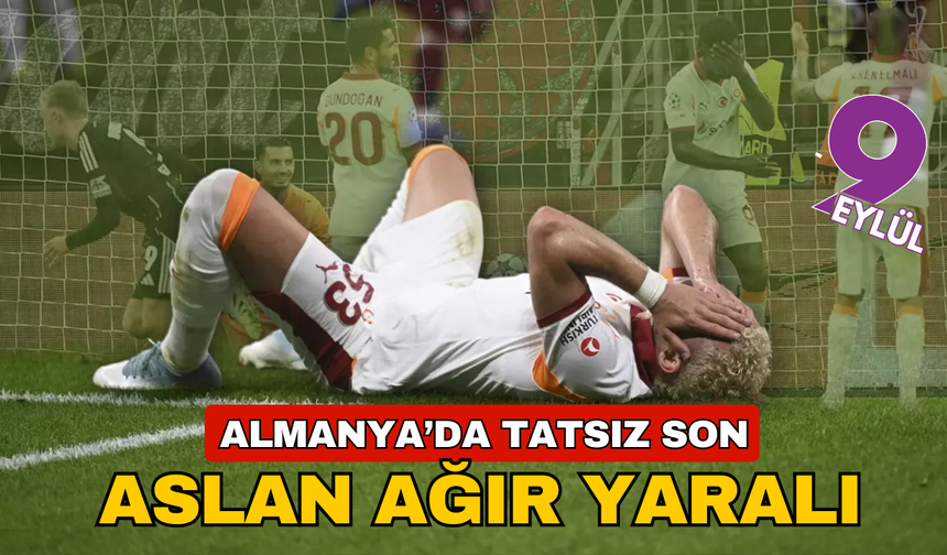 Galatasaray öne geçtiği maçta ağır yaralı