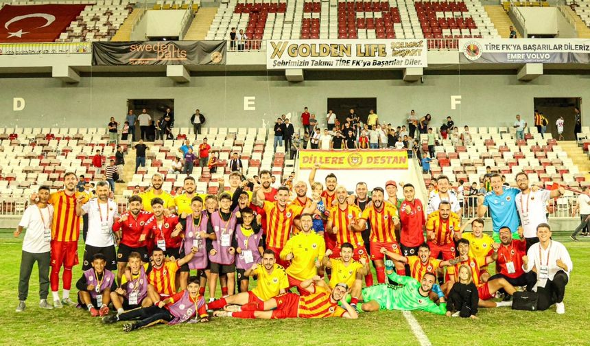 Tire 2021 FK çıkışını sürdürüyor
