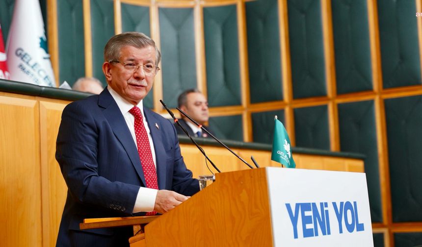 Davutoğlu'ndan iktidara şartlı yeşil ışık