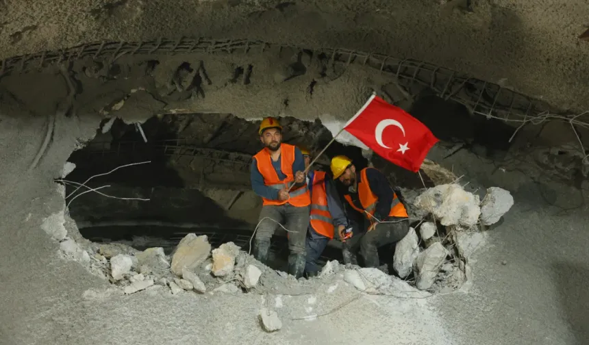 Ankara-İzmir YHT hattında dev adım: Köroğlu Tüneli’nde ışık göründü