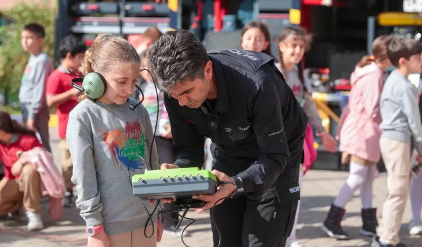 Bucalı çocuklar afetlere karşı bilinçleniyor