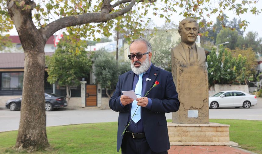 Ahmet Taner Kışlalı Güzelbahçe’de anıldı