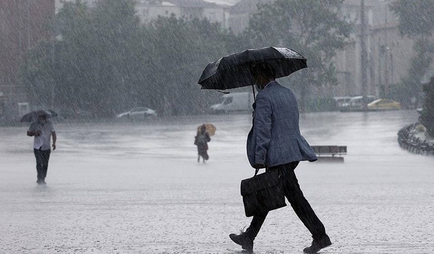 Meteoroloji il il uyardı: Sağanak yağış geliyor