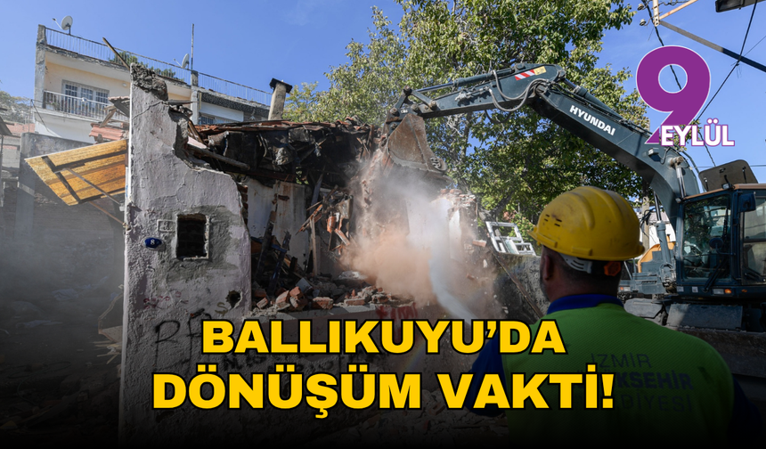 Ballıkuyu dönüşüm bölgesinde metruk yapılar yıkılıyor