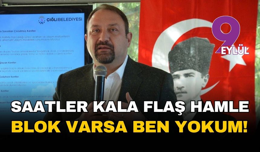 CHP İzmir'de Gümrükçü'den son dakika hamlesi: "Blok liste varsa ben yokum!"