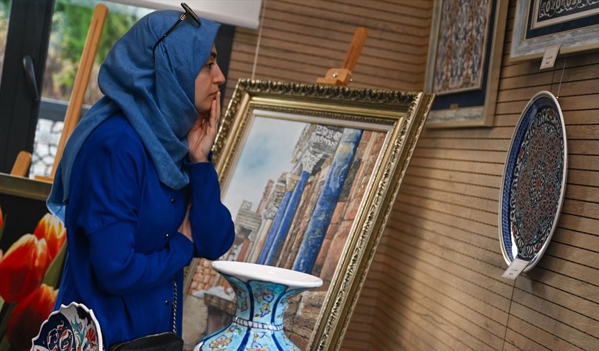 'Evvel Bir Mirasın İzinde' karma sergisi açıldı