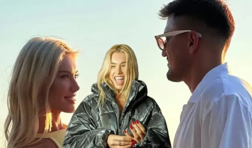 Cengiz Ünder’in nişanlısı Bilge Yenigül 8 milyonluk yüzüğüyle kutlama yaptı