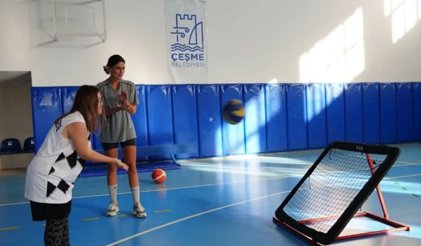 Çeşme’de özel gereksinimli çocuklara umut veren spor seferberliği