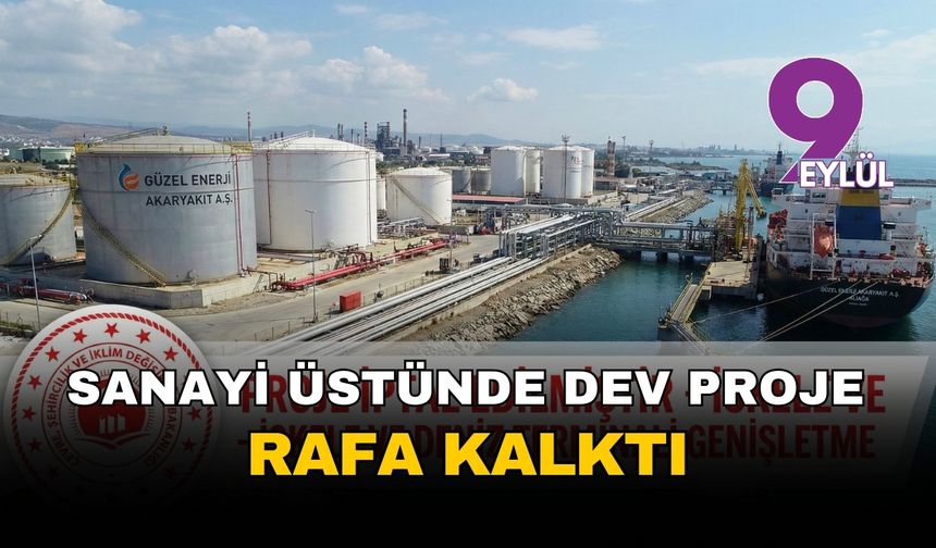 İzmir Aliağa’da enerji devinin projesine bakanlıktan iptal kararı