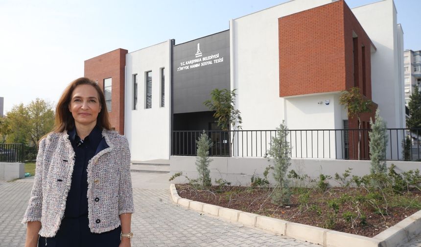 Karşıyaka'dan örnek yatırım: Zübeyde Hanım Sosyal Tesisi açılıyor