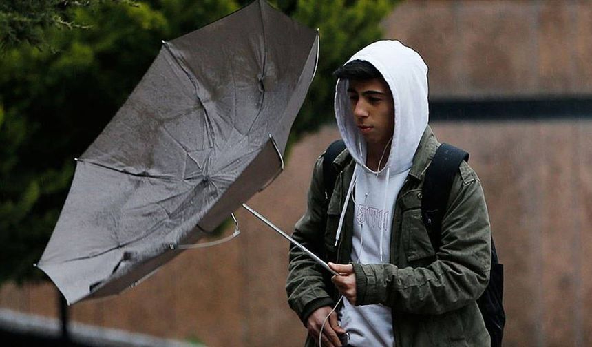 Meteoroloji’den kuvvetli rüzgâr ve sağanak uyarısı: 19 Kasım hava durumunda riskli bölgeler açıklandı