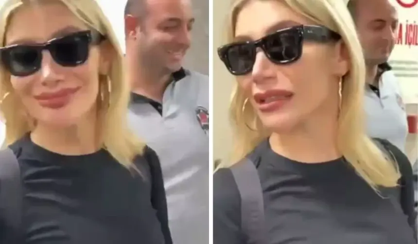 İrem Derici bildiğiniz gibi! İfade vermeye giderken söyledikleriyle, güvenliği de güldürdü