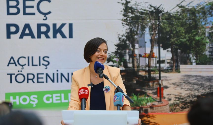 Karabağlar’da yenilenen Beç Parkı mahalleye nefes oldu