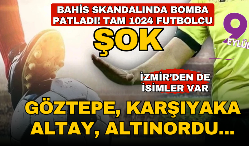 TFF, bahis oynayan futbolcuları açıkladı: 1024 futbolcu PFDK'ya sevk edildi