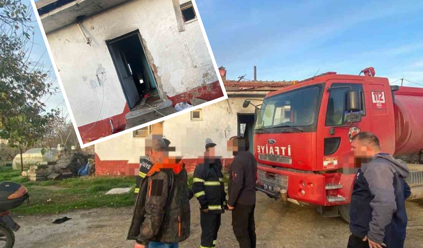 Boşandığı eşinin evini benzin döküp yaktı! Bir kişi hayatını kaybetti