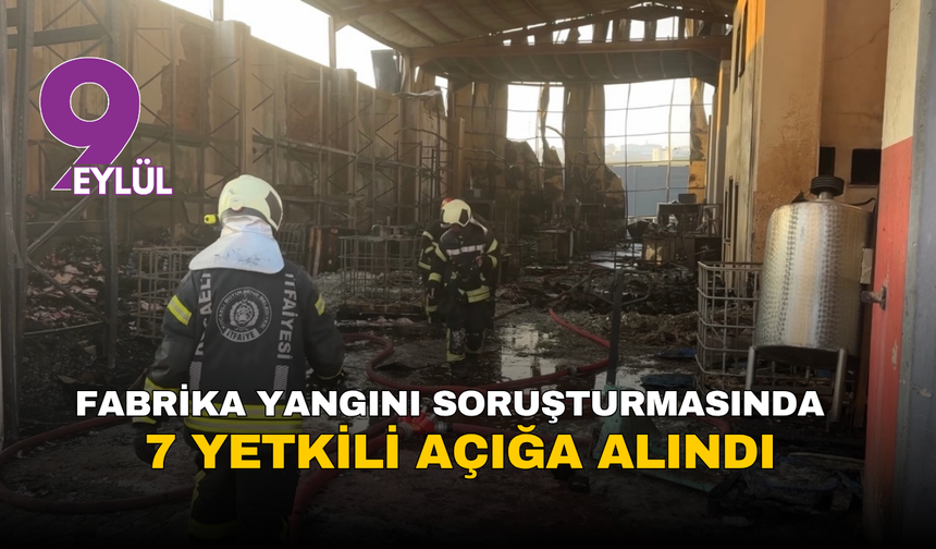 Yangın Faciasında 7 Yetkili Açığa Alındı