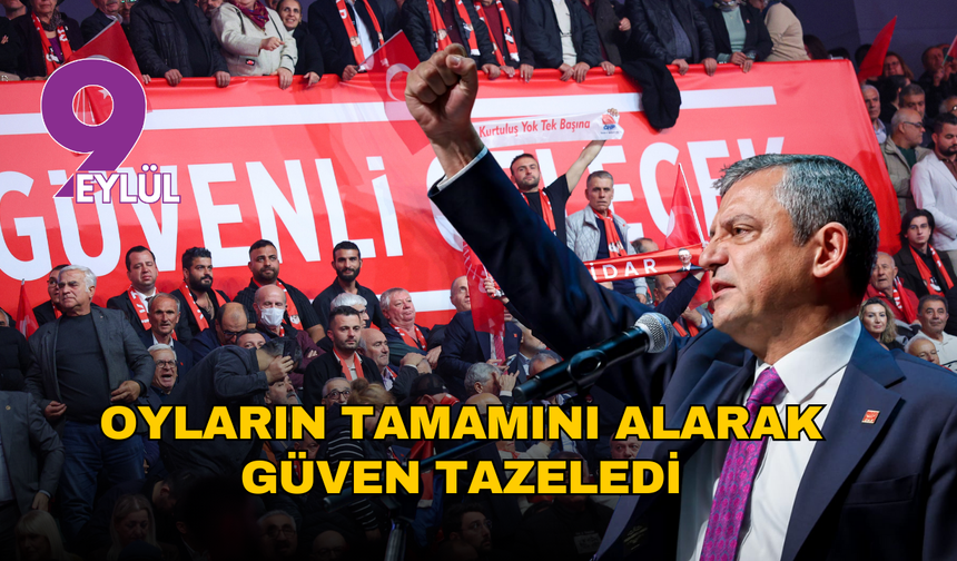 Özel, Oyların Tamamını Alarak Güven Tazeledi