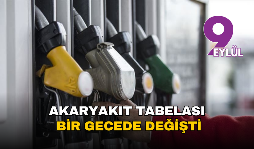 Motorine zam! Akaryakıt tabelası bir gecede değişti