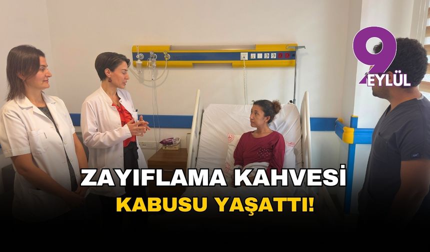 İnternetten alınan zayıflama kahvesi kabusu yaşattı: Kalbi duran genç kadın hayata tutundu