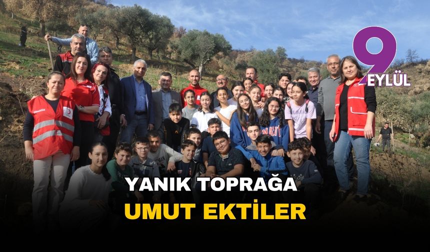 Minik yüreklerden doğaya can suyu: Harçlıklarıyla zeytin fidanı aldılar